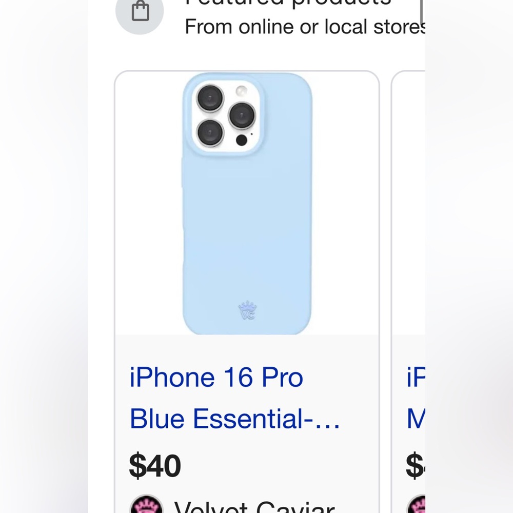 Brand new velvet caviar iphone 16 pro case